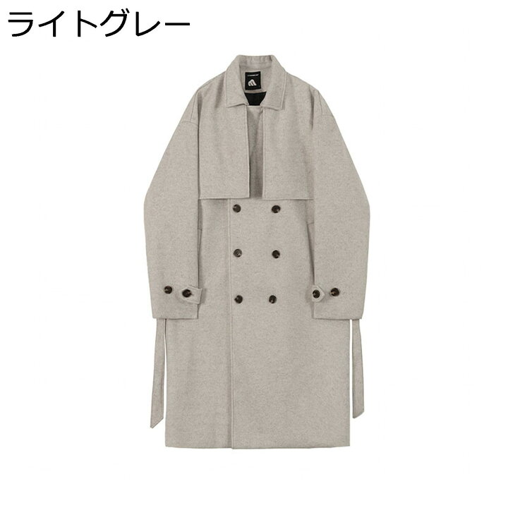 楽天市場】【20%OFFクーポン〜】チェスターコート ベルト付き ロング 