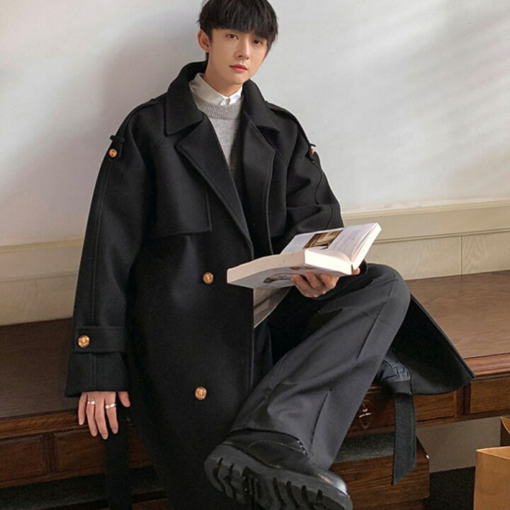 楽天市場】【20%OFFクーポン〜】チェスターコート ロングコート メンズ 