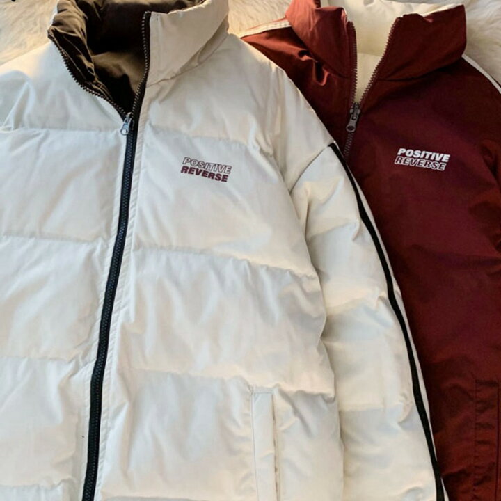 楽天市場】【20%OFFクーポン〜】リバーシブル ダウンジャケット 