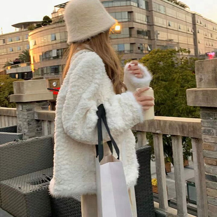 楽天市場】【20%OFFクーポン〜】ふわふわ?ファーコート ボアジャケット 