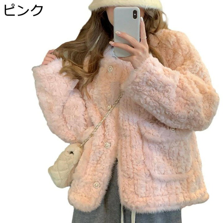楽天市場】【20%OFFクーポン〜】ふわふわ?ファーコート ボアジャケット 