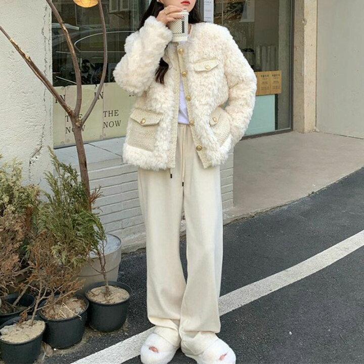 楽天市場】【20%OFFクーポン〜】もこもこ ボアジャケット フリース 