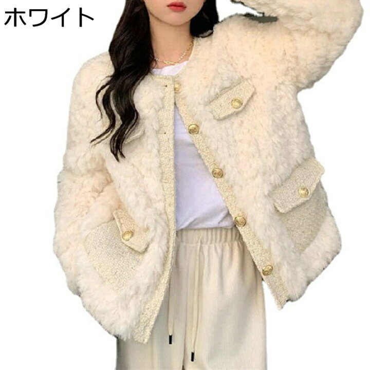 楽天市場】【20%OFFクーポン〜】もこもこ ボアジャケット フリース 