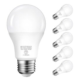 LED電球 E26口金 広配光タイプ 72W形相当 省エネ 高輝度 PSE認証 3年 6個入 調光器非対応
