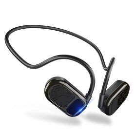 【17gの軽量イヤホン 】 空気伝導 ワイヤレス・非骨伝導 開放型 耳に隠れるイヤホン デュアルマイク通話 NECノイズキャンセリング技術 Bluetooth 5.3 EDR+AAC対応 IPX6本格防水 8時間の連続使用 。