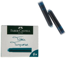 Faber-Castell 標準万年筆カートリッジインク 6本パック