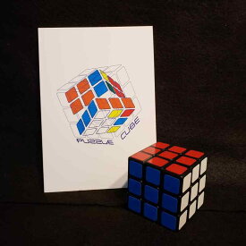 手品屋 ブックキューブチェンジ by.SYOUMA混ぜたパズルキューブが観客の選んだイラストと一致更に瞬時に混ざったキューブが揃うマジック