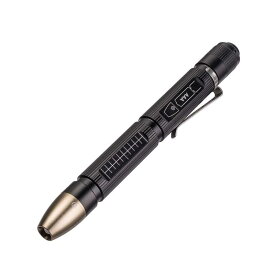 Weltool M6-Dr LEDペンライト、リップ付きの小型筆型フラッシュライト、85％高演色性光線均一ペンライト懷中電灯－単4形対応アルカリ電池2本駆動