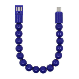 【BlueSea】数珠ブレスレット型 充電 データ通信 ケーブル MicroUSB 全11色