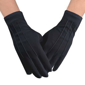 [JISEN] 礼装 用 フォーマル 手袋 メンズ スムス手袋 ナイロン コットン グローブ 接客業 警備員 運転士 警察 観光バス 選挙用 冠婚葬祭に適用