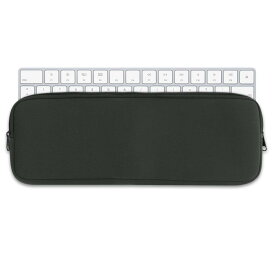 kwmobile 対応: Apple Magic Keyboard テンキー付き ケース - キーボードカバー ほこり除け 耐衝撃 ネオプレン 黒色
