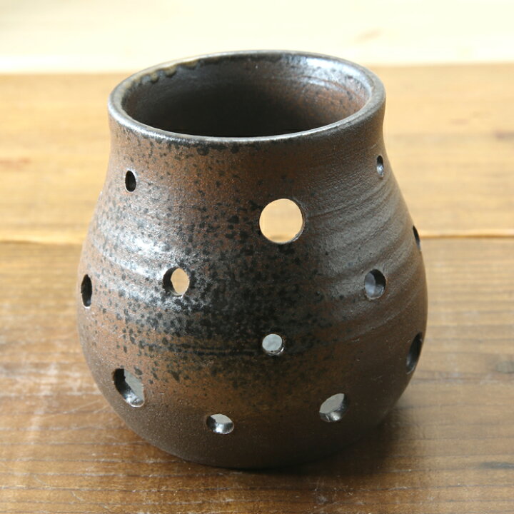 楽天市場】【益子焼】 癒やしの茶香炉セットNEW アロマポット 陶器 