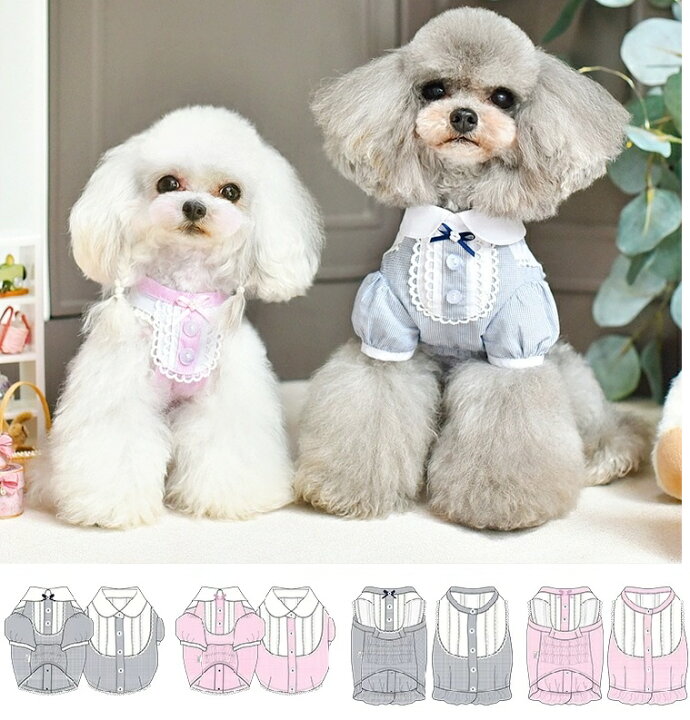 楽天市場】犬 服 可愛い peekapoodle オシャレ ワンピース 