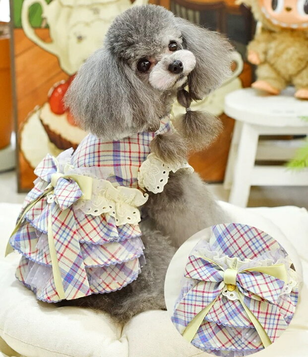楽天市場】犬 服 可愛い peekapoodle オシャレ シャツ ワンピース 