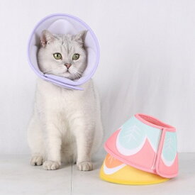 【延長SALE中！ポイント10倍！限定クーポンあり！】 エリザベスカラー 柔らか イエロー パープル ピンク ペット 犬 猫 ソフトタイプ エリカラ 手術 ケガ 傷口 保護 ソフト 軽量 小型犬 傷舐め 足舐め 引っかき