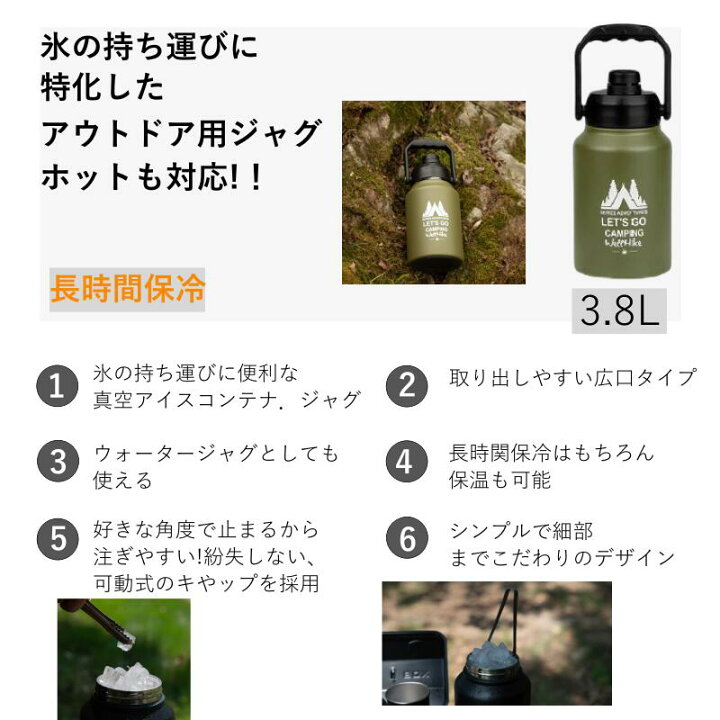 楽天市場】【超大型セール準備中】ボトル ガロンボトル 水筒 