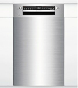 ※お取り寄せ※ ビルトイン食洗機 BOSCH(ボッシュ) 【 SPI4HDS006-SS 】 スタンダードシリーズ 45センチ ドア材付きタイプ 新生活 ステンレスパネル ヨーロッパ家電 ビルトイン家電 キッチン家電
