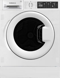 ビルトイン専用洗濯乾燥機 De Dietrich(ディートリッヒ) 【DWD485QJA】 洗濯8kg/乾燥5kg 高さ817mm 「衛生」洗浄モード搭載 除菌 ウイルス除去 ヨーロッパ家電 白物家電 ホワイト デザイン家電 ビルトイン家電 メーカーお取り寄せ