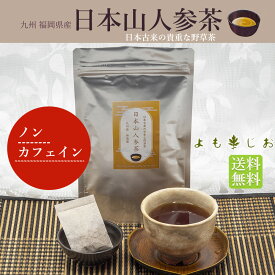 日本山人参茶 「ヒュウガトウキ」ティーバッグタイプ 30パック 農薬不使用 送料無料 九州産