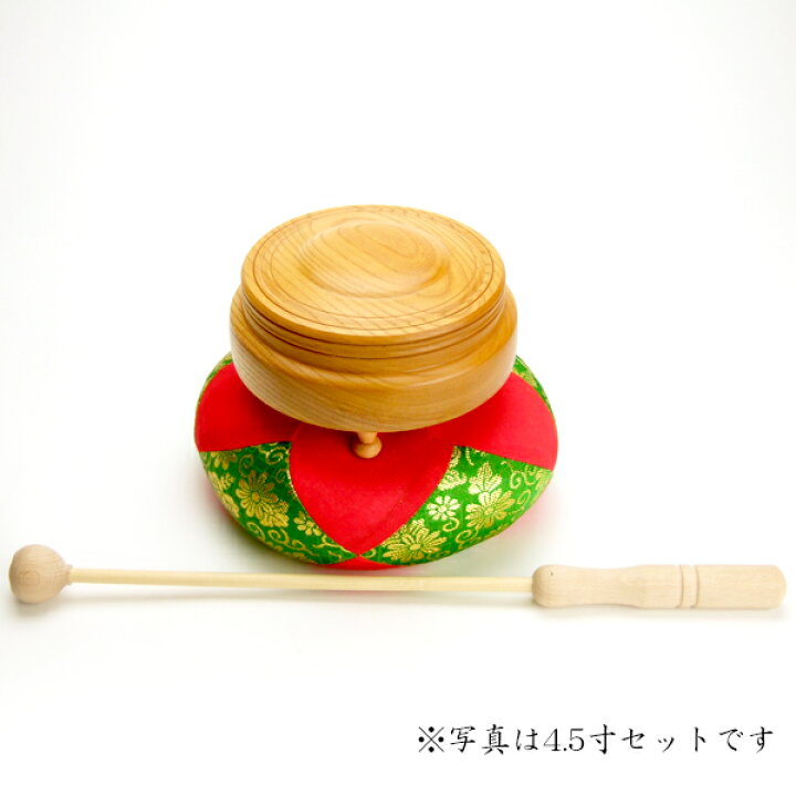 木鉦 もくしょう さびれ 木柾 一尺 33.0cm