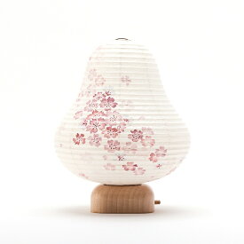 【送料無料】デザイン提灯 モダン提灯 AKARI-MICHIあかり道 cocolan 山 煌桜 手描き絵 LED電池式