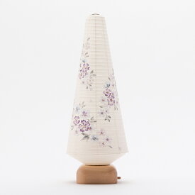 【送料無料】デザイン提灯 モダン提灯 AKARI-MICHIあかり道 cocolan ツリー 夜桜 手描き絵 LED電池式
