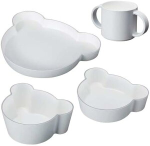 【選べる特典付】 tak キッズディッシュ 食器セット プレゼント おしゃれ ベビー食器 子供用食器 離乳食 お食い初め 日本製 ギフトボックス 4点セット キッズプレート お皿 コップ カップ ク