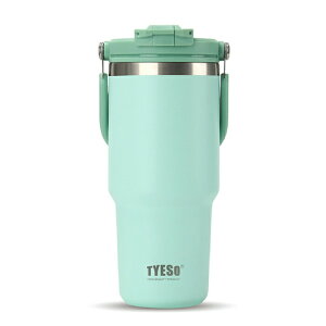 TYESO �|�[�^�u���^���u���[ 750ml �W�t�� 2WAY ������ �X�g���[�Ή� �X�e�����X �ۉ��ۗ� ������� ��e�� �^��f�M ���� �}�O�{�g�� �X���� �R��Ȃ� �ԍ�OK �n���h���t�� �����^�� �R�[�q�[ �A