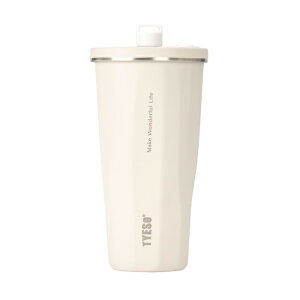TYESO �X�g���[�^���u���[ 470ml �W�t�� �X�e�����X �ۉ��ۗ� ������� ��e�� �^��f�M �}�C�{�g�� �R�b�v�^ ������ ���� �}�O�{�g�� �|�b�v�A�b�v �L���b�v�z���_�[�t�� �􂢂₷�� �����^�� 