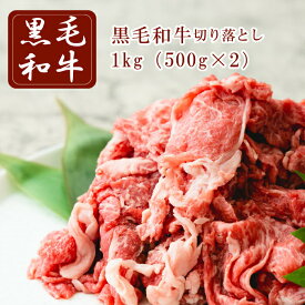 【産地直送】 黒毛和牛 切り落とし 大容量 1Kg（500gX2） 肉 牛肉 国産牛 切落し ブランド牛 A4 A5 霜降り しゃぶしゃぶ すき焼き 肉じゃが 牛丼 焼肉 カレー 美味しい 贈り物 お祝い 誕生日 プレゼント ギフト お歳暮 お中元 正月 おすすめ 人気 嬉野温泉 おうちごはん 料理