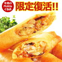 ＼4月のPickUpグルメ／【限定復活】たっぷり 中華 春巻 20本 国内製造 セット 春巻き ハルマキ 具だくさん お弁当 お取り寄せグルメ お取り寄せ ご飯のお供 母の日 ディナー 父の日 ギフト お誕生日 プレゼント の お試し 食べ物 実用的 人気 おかず おつまみ オードブル