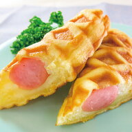 お取り寄せグルメ 米久 ソーセージワッフル パン 冷凍 スイーツ ソーセージ お弁当 軽食 時短 タイパ 温…