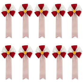 YONEOKA RIBBON リボン記章 ( 徽章 胸章 ) 五方 10個セット