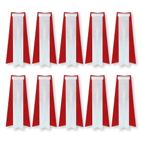 YONEOKA RIBBON リボン記章 (胸章 徽章) 中リボンバラ用タレ 10枚セット