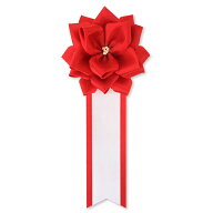 【全24色】YONEOKA RIBBON リボン記章 ( 徽章 胸章 ) 小リボンバラ タレ付き 1個売り レギュラー色（赤・…