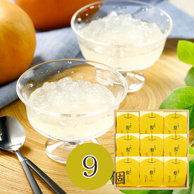 【最短出荷】なごみの米屋 千葉の梨 ゼリー 9個詰 78g×9