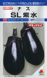 【ナス】SL紫水【タキイ交配】（35粒）野菜種[春まき]DF