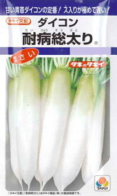 【ダイコン】耐病総太り（略称：さい） 【タキイ種苗】（16ml）野菜種[春まき][秋まき]DF