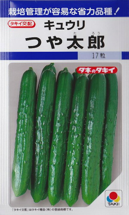 楽天市場】【キュウリ】つや太郎【タキイ種苗】15粒 春まき野菜種DF : Hana Uta 米沢園芸 楽天市場店 楽天市場】【キュウリ】つや太郎【タキイ種苗】15粒 春まき野菜種DF : Hana Uta 米沢園芸 楽天市場店