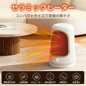 ���^�Z���~�b�N�q�[�^�[�y2025�V�o��E2�b�ő��g! ���ȃG�l�z �����q�[�^�[ �啗�� 2�i�K���x���߁i600W/1000W�j �d�C�X�g�[�u �É� �R���p�N�g �~�j �Z���~�b�N �]�|OFF �ߔM�ی� �g�[��� ����