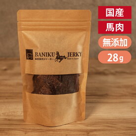 ギフトナー 国産 馬肉 ジャーキー 28g 犬 猫 おやつ 無添加