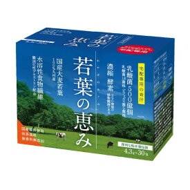 【送料無料】若葉の恵み（わかばのめぐみ）　1箱30包入（1包4.3g）宅配21クラブ 国産青汁　大麦若葉　京都産抹茶使用　水溶性食物繊維　栄養補助