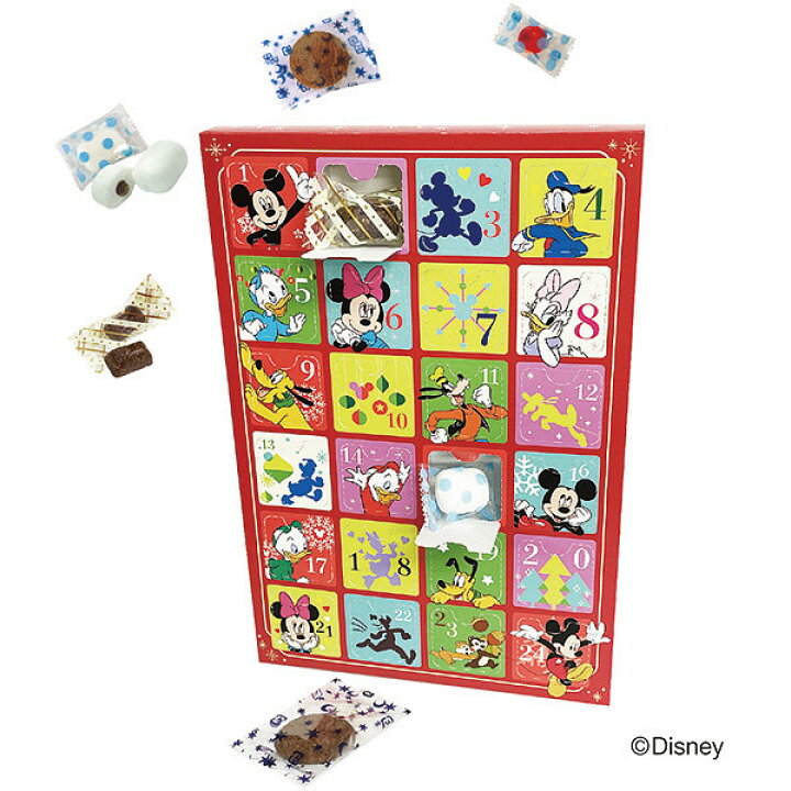 楽天市場 送料無料 クリスマス お菓子 アドベントカレンダーボックス ミッキー フレンズ Dx 1 クリスマス お菓子 詰め合わせ 子供会 クリスマス お菓子 詰め合わせ 子供 クリスマス アドベントカレンダー 子ども 申込12 11迄 11月上旬頃 出荷 ちょっと