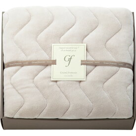 【のし無料】送料無料 グランフランセヌーベル 吸湿発熱綿入りハイソフトタッチ敷パット ピーチグレー GFN8057【敷きパッド 敷パット おしゃれ ギフト 寝具 プレゼント】【内祝い 出産内祝い 結婚祝い 新築祝い 】【出産内祝い ギフト 雑貨】
