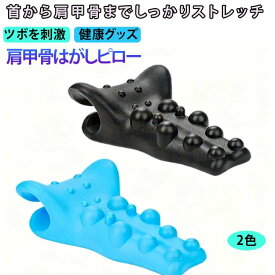 ストレッチ グッズ 1日5分寝るだけ！ストレートネック 1日5分寝るだけ！ストレートネック 肩甲骨はがしピロー 首 肩甲骨 背中 スマホ首