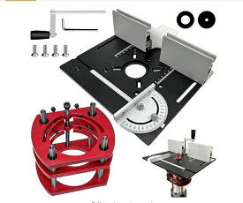 ルーターリフトテーブル 木工ルーターマニュアルリフティングシステムキット フリップボード付 ルーターテーブル DIY道具 直径63.8~65mm