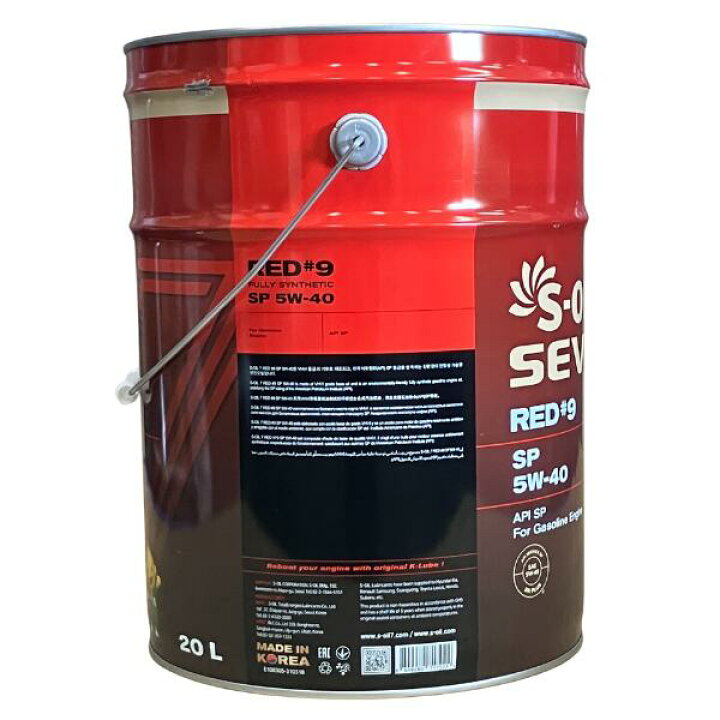 楽天市場】【Pt2倍 7/11 1:59まで】 S-OIL SEVEN 5W-40 SP 20L 100 