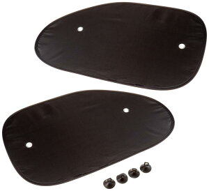 cretom(クレトム) 遮光ワンタッチシェード サイド 折りたたみ式シェード 670×400mm ブラック SA303