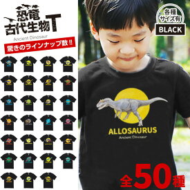 恐竜 古代生物 Tシャツ 全50種(1～27) 《ホワイトデー 2024 おしゃれ グッズ メンズ レディース 男性 女性 服 子供服 かわいい かっこいい プレゼント ギフト 記念品 土産 推し活》