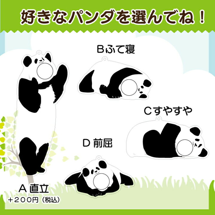 楽天市場 今だけ送料無料 納期が早い きぐるみキーホルダー どでかパンダ 動物 アニマル 赤ちゃん 写真 入れ キーホルダー 七五三 顔ハメ 入園 入学 卒業 卒団 プレゼント ギフト 記念品 敬老の日 土産 おもしろ名入れ よろずやデザイン
